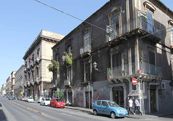 Catania, Via Vittorio Emanuele II.