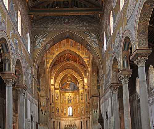 Monreale, Duomo di Monreale, Mittelapsis