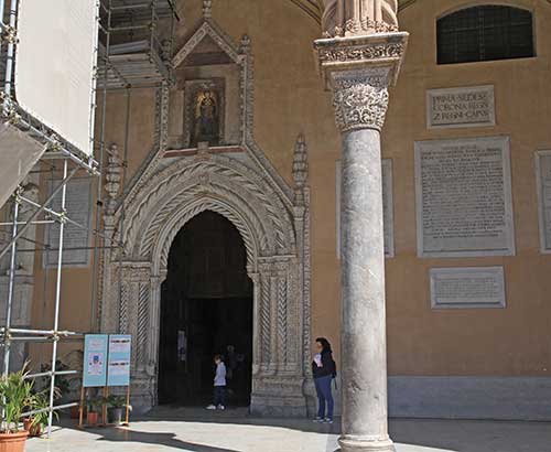 Palermo, Cattedrale Maria SS. Assunta, Portal