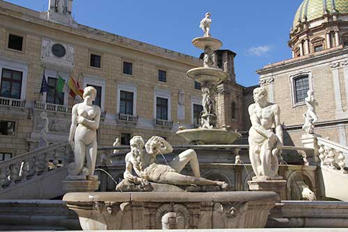 Palermo, Fontana Pretoria