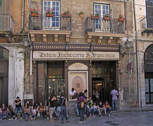 Palermo, Antica Focacceria San Francesco