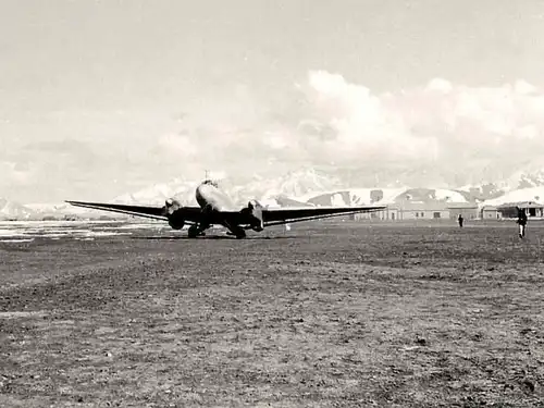 Junkers-Flugzeuges Ju 86 B-0 D-AKOP ‚Kismet‘ der Lufthansa in Kabul