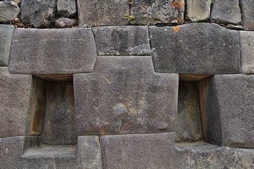Peru, Ollantaytambo, Nischen