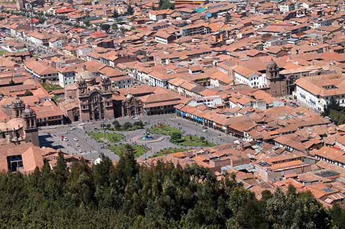 Peru, Cusco, Plaza de Armas