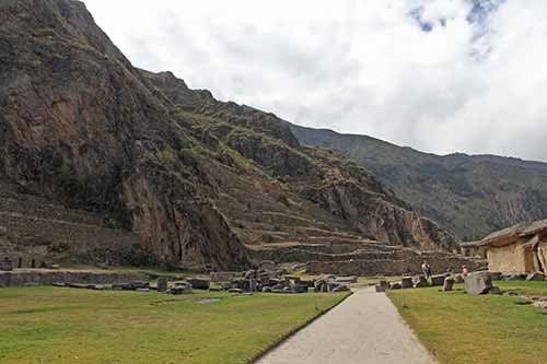 Inka-Strasse bei Ollantaytambo