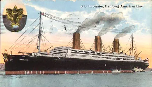 Hamburg-Amerika-Linie, SS Imperator unbekannter Künstler