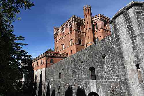 Toskana, Chianti-Gebiet, Castello di Brólio