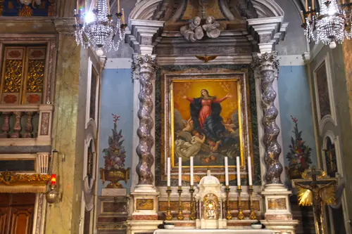 Elba, Portoferraio, Chiesa del Santissimo Sacramento, Hauptaltar