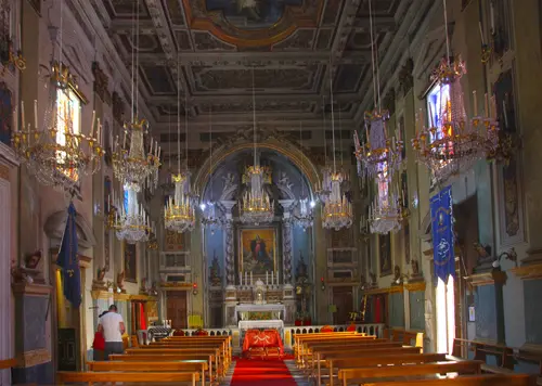 Elba, Portoferraio, Chiesa del Santissimo Sacramento innen