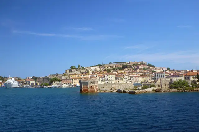 Elba, Portoferraio, Hafeneinfahrt