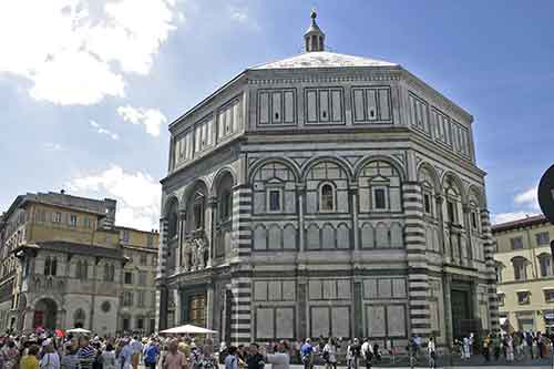 Toskana: Florenz, Battistero di San Giovanni