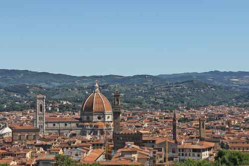 Toskana: Florenz, Forte di Belvedere