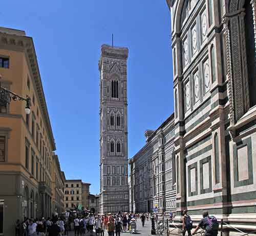 Toskana: Florenz, Duomo Santa Maria del Fiore, Campanile