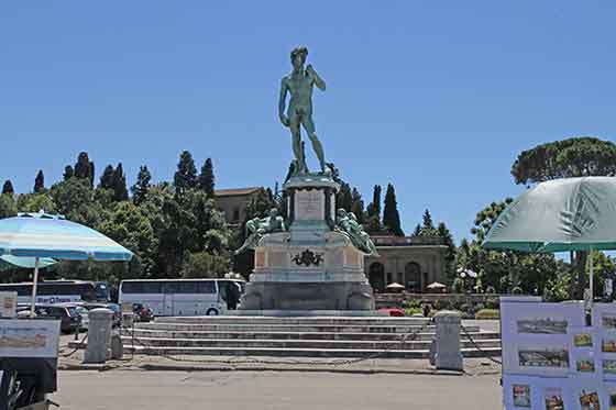 Toskana: Florenz, Piazzale Michelangelo