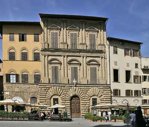 Toskana: Florenz, Piazza della Signoria, Palazzo Uguccioni