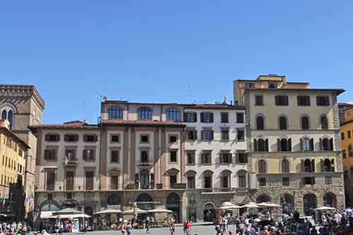 Toskana: Florenz, Piazza della Signoria, Palazzo Bombicci