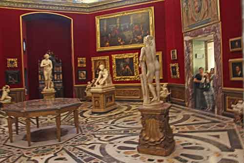 Toskana: Florenz, Galleria degli Uffizi, Tribuna