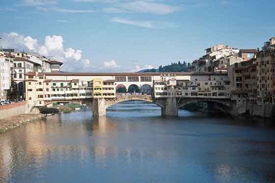 Toskana: Florenz, Ponte Vecchio