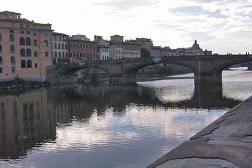 Toskana: Florenz, Ponte Santa Trinità
