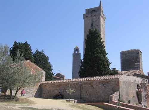 Toskana: San Gimignano, Rocca