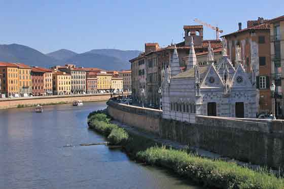 Toskana: Pisa, Santa Maria della Spina