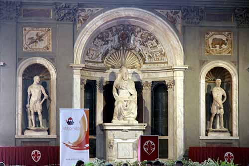 Palazzo Vecchio, Saal der Fünfhundert, Udienza