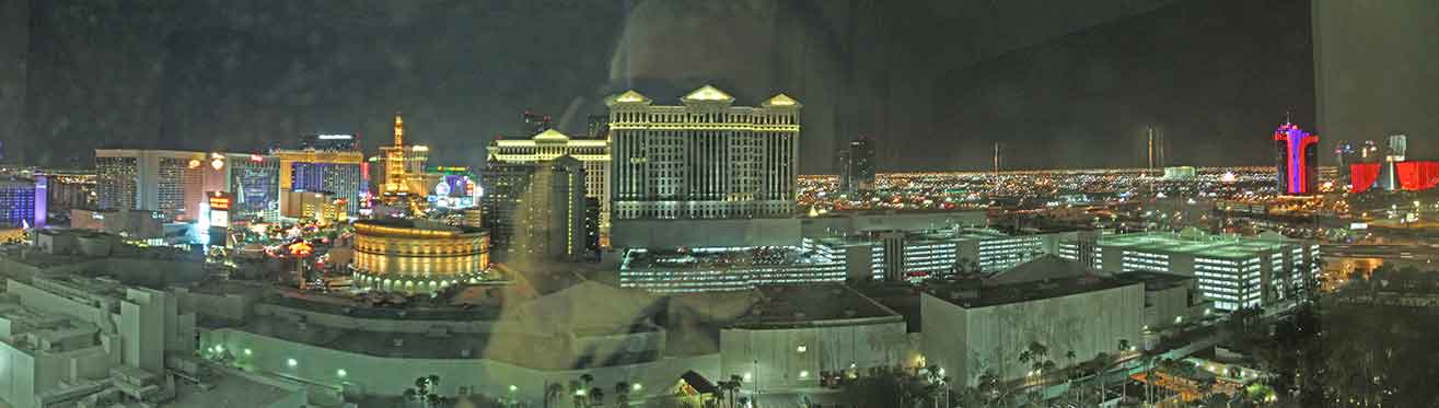 Las Vegas vom Mirage Hotel