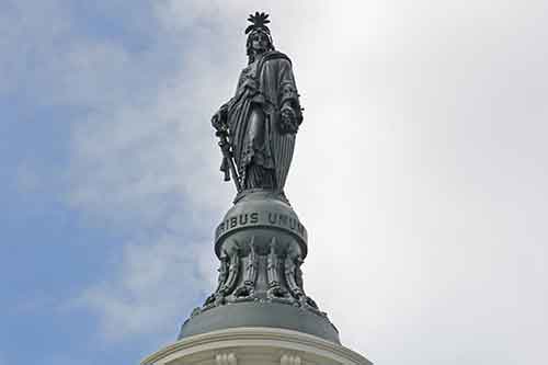 Washington, DC, Kapitol, Statue of Freedom