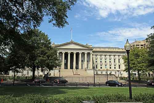 Washington, DC, Foggy Bottom, Treasury Building