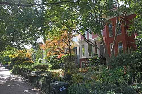 Washington, DC, Capitol Hill Wohnhaus