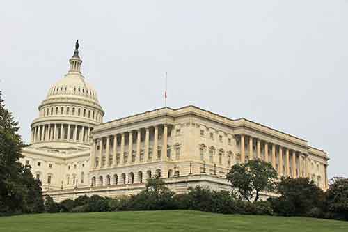 Washington, DC, Capitol, Südwestseite