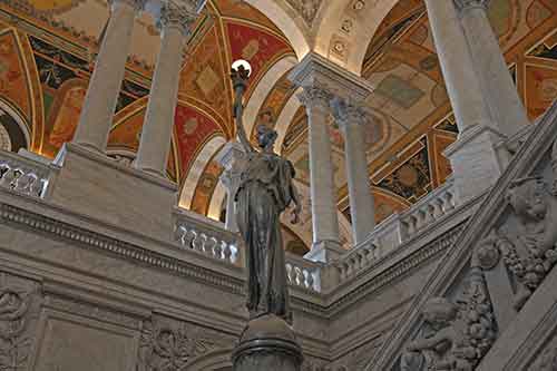 Washington, DC, Library of Congress, Thomas Jefferson Building, Große Halle