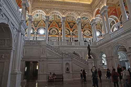 Washington, DC, Library of Congress, Thomas Jefferson Building, Große Halle