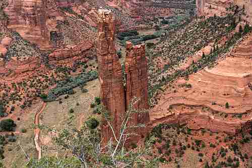 Arizona, Canyon de Chelly, Spider Rock