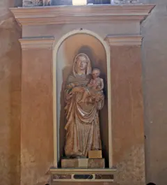 Portogruaro, Chiesa di San Giovanni, Statue Madonna mit dem Kind